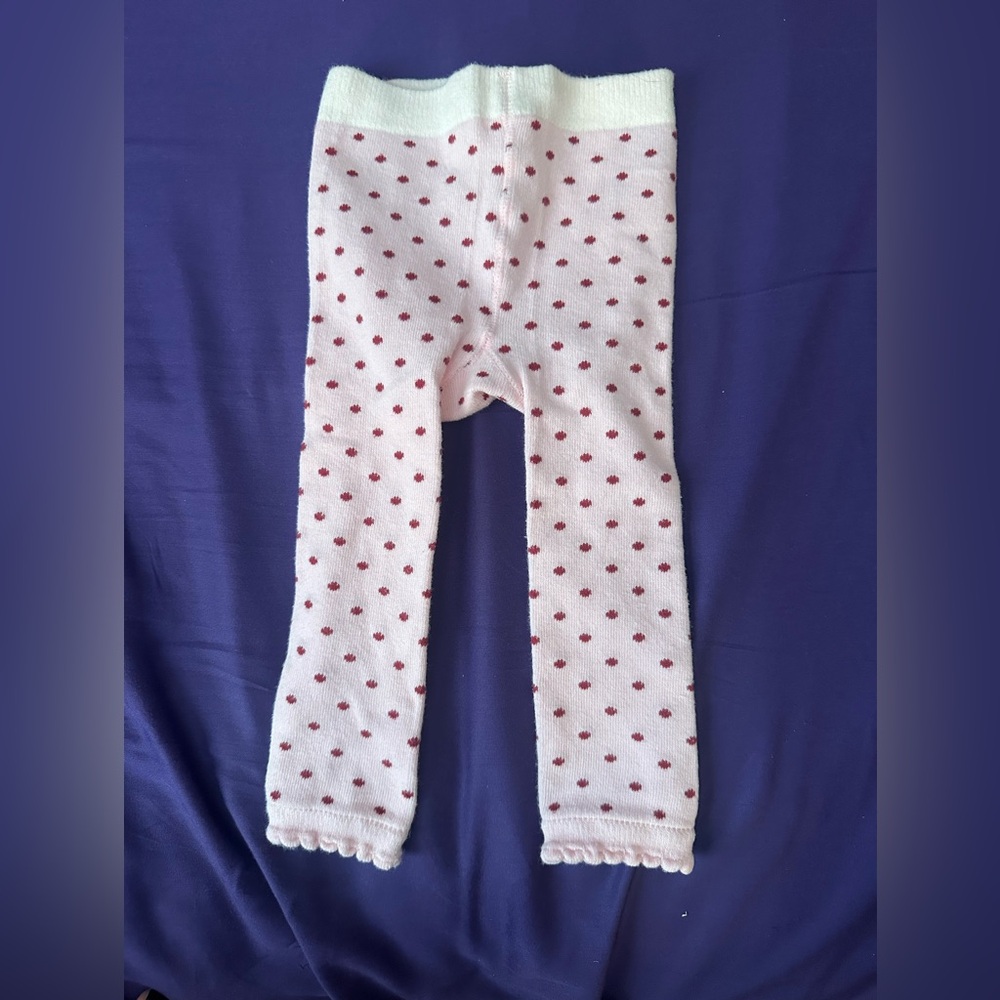 Mud Pie Baby Girls Leggings Pink Sz6-9m